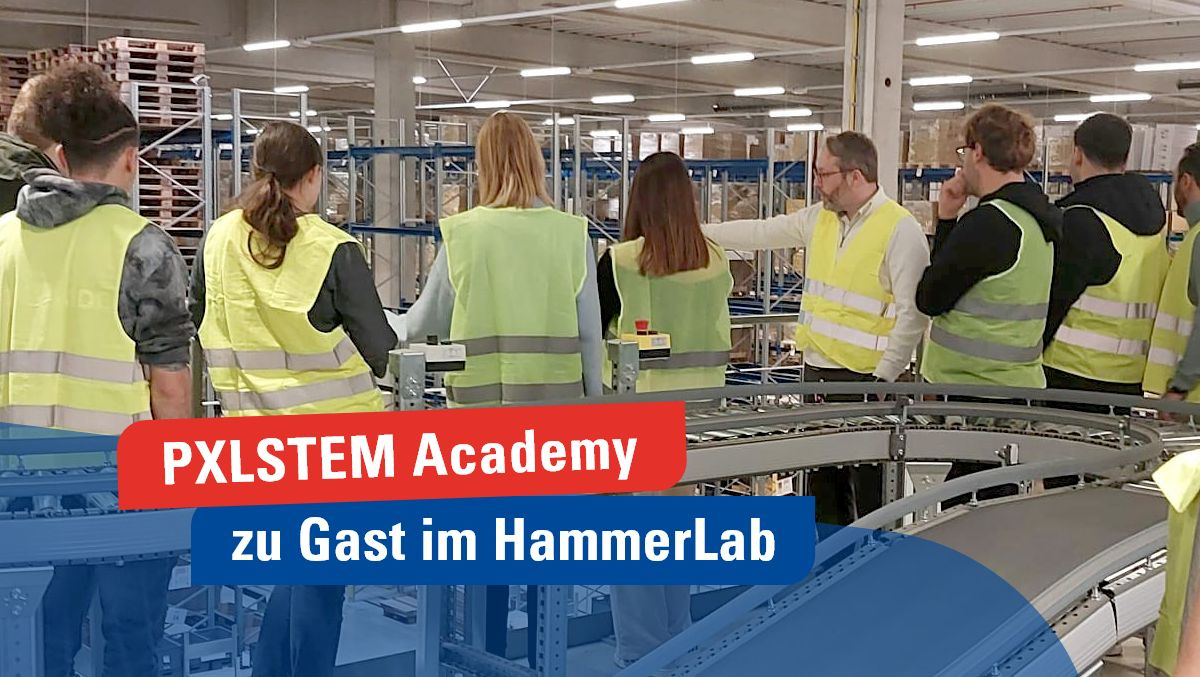 PXLSTEM Academy zu Gast im HammerLab