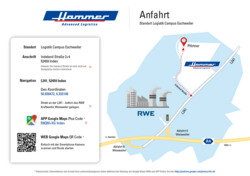 Anfahrt Logistik Campus Eschweiler